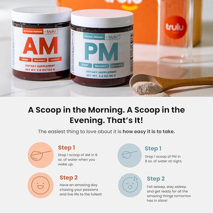 AMPM Nutrition: Activated Morning (AM) + Peaceful Midnight (PM) Fuel Your Day with Lasting Energy and Enjoy Restful Nights – A Comprehensive Program for Energy, Mood, Sleep Support, and Gut Health