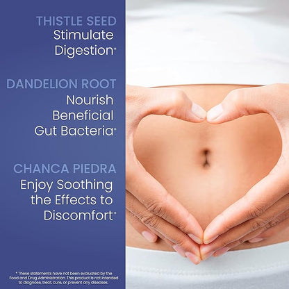 E2H Gut Support Gummies - 60 Count - Gelatin-Free, Gluten-Free, Vegan & Non-GMO