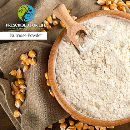 Prescribed For Life Nutriose Powder | Natural Fiber Supplement | Prebiotic Soluble Corn Fiber for Adults | Gluten Free, Vegan, Non GMO (25kg / 55lb)