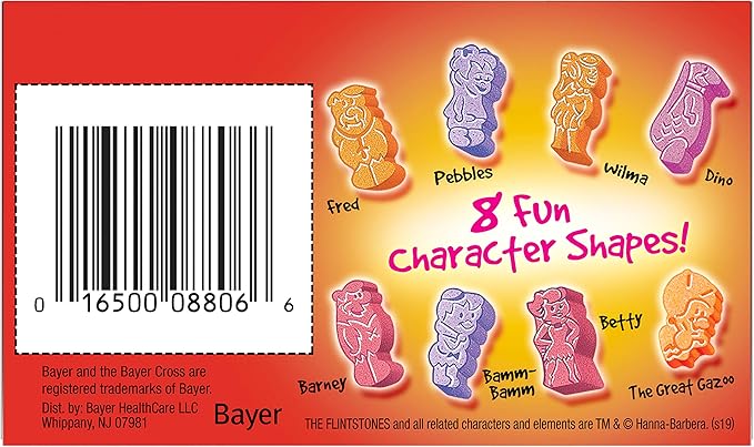 Flintstones Complet Size 60s Flintstones Complete Childrens Multivitamin Supplement Chewable Tabs 60ct