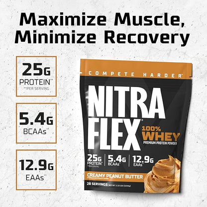 GAT SPORT Nitraflex Whey Protein (2LBS, Milk Chocolate)