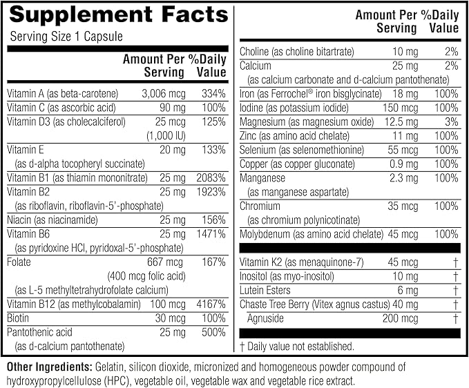Twinlab TWL Women's Daily One 60 ct