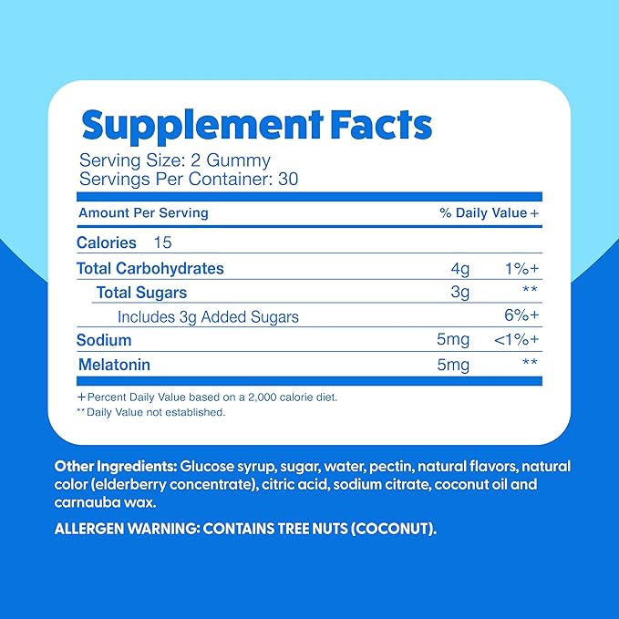 Feel Great Adult Melatonin Gummy | Strawberry Flavored Vegan Gummy| Melatonin 5 MG | Sleep Aid for Adults | 45 Day Supply