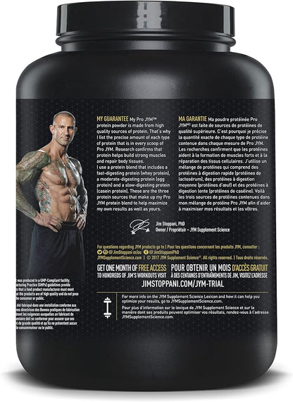 Pro JYM Tahitian Vanilla Protein Powder - Whey Protein Isolates, Casein, & Milk Protein, Lean Muscle Building for Men & Women, JYM Supplement Science, 45 Servings