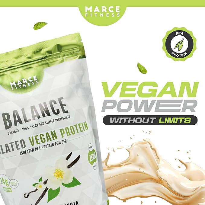 Isolated Vegan Protein Vanilla Flavor 2pounds