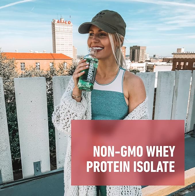 Isopure Zero Carb 32g Protein Ready-to-Drink, Whey Protein Isolate, Alpine Punch, 16 Fl Oz (12 Bottles)