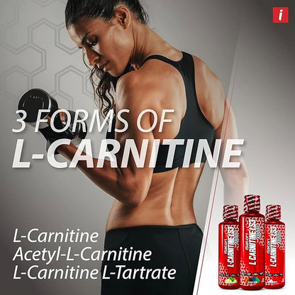 iSatori L-Carnitine LS3 3000, Liquid L-Carnitine with Acetyl L-Carnitine, L-Carnitine L-Tartrate, Stimulant Free Pre Workout, No Calories, Sugar, Gluten, Keto-Friendly, Gummy Bear Flavor (32 Servings)