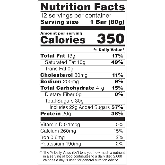 Gatorade Whey Protein Bars, Cookies & Crème, 2.8 oz bars (Pack of 12, 20g of protein per bar)