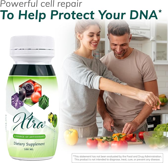 Univera Xtra Minis, Multimineral fruites Complex, 15 Natural Ingredients, Stress Management, Focus & Clarity, Joint Comfort, Antioxidant Protection - 3.38 Fl Oz (Pack of 20)