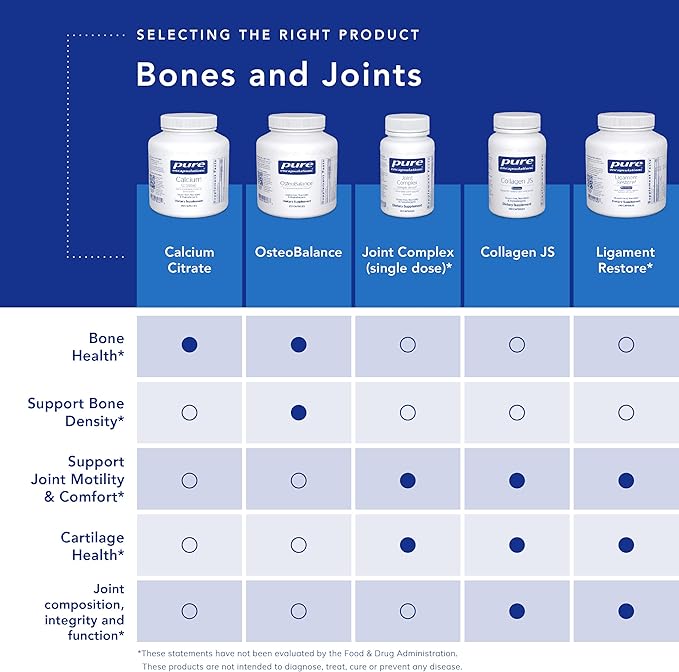 Pure Encapsulations OsteoBalance | Hypoallergenic Supplement to Promote Calcium Absorption and Enhance Healthy Bone Mineralization* | 351 Capsules