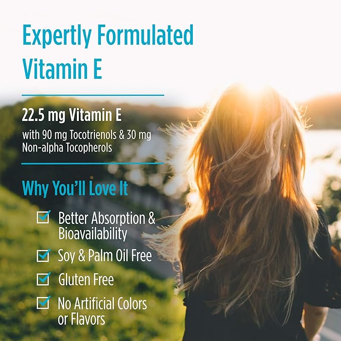 Nordic Naturals Vitamin E Complex, Unflavored - 30 Soft Gels - 6 Forms of Vitamin E for Antioxidant Support - Cellular Protection - Non-GMO - 30 Servings