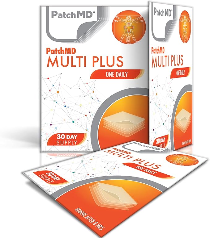 PATCHMD - Multivitamin Plus Topical Patch - 30 Days Supply