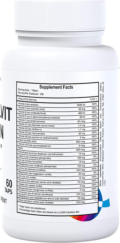 HALLMULTI Women MULTIVITAMINICO DIARIO para Mujer