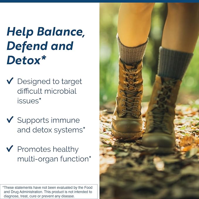 Researched Nutritionals Myc-P - Targeted Microbial Support - Cat's Claw, SIDA Acuta, Houttuynia, Chinese Skullcap, Bearberry - Vegan Herb Extract for Immune & Cleanse Detox Support (4 Fl Oz)