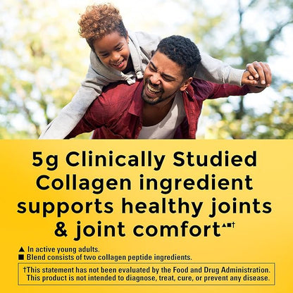 Nature Made Collagen Peptides Powder Type 1 and 3, Joint Support Collagen Powder Unflavored, Sugar Free, Keto Friendly with Biotin for Hair, Skin & Nails Support, 11.2 oz, 28 Day Supply