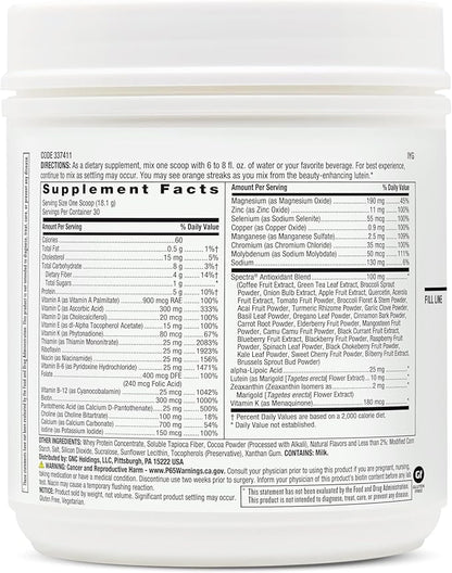 GNC Women's Multi Powder - Chocolate | Supports Overall Women’s Wellness, Heart Health, Energy Production | 30 Servings