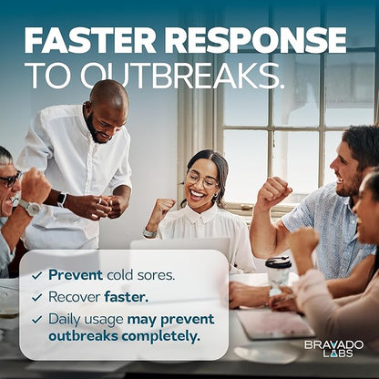 Advanced Lysine Immune Support 975 mg - Maximum Immune Support Supplement - Super Lysine Outbreak Support Pills for Adults - with Zinc, Vitamin C - 120 ct