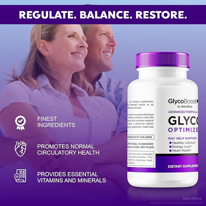 (3 Pack) GlycoBoost - Official Glyco Boost Blood Support Formula, All Natural Capsules for Healthy and Stable Levels, GlycoBoost Blood Vessel Cleaner, Glyco Boost Optimizer (180 Capsules)