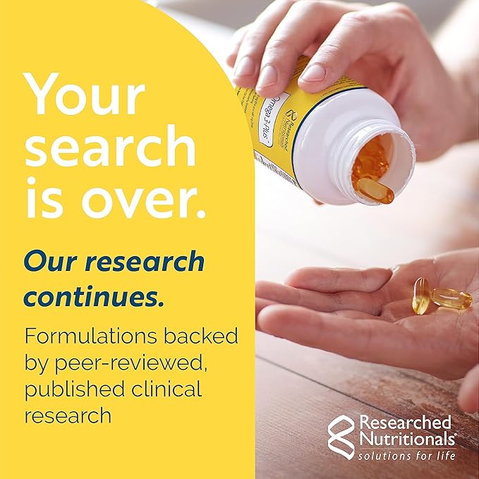 Researched Nutritionals Transfer Factor Sensitive - Immune Support Bovine Derived Transfer Factors & Colostrum Capsules (60 Capsules)