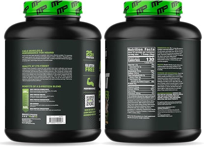 Muscle Pharm Combat Protein Powder, Horchata Flavor, Fuels Muscles for Productive Workouts, 5 Protein Sources Including Whey Protein Isolate & Egg Albumin, Gluten Free, 4 lb, 52 Servings