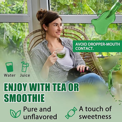 Mullein Drops for Lungs - Mullein Leaf Extract Supplement - Lung Detox & Bronchial Cleanse for Smokers - Respiratory Health Support - 4oz