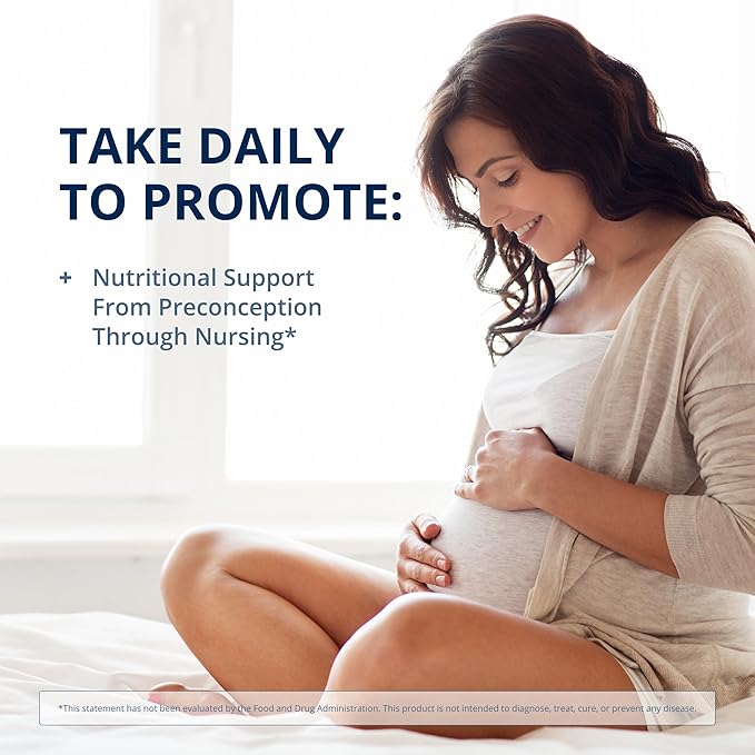 Metagenics Wellness Essentials Pregnancy - Prenatal, Pregnancy & Nursing Support* - with Omega-3 Fatty Acids - Folate & Antioxidants - Multivitamins for Women - 30 Packets