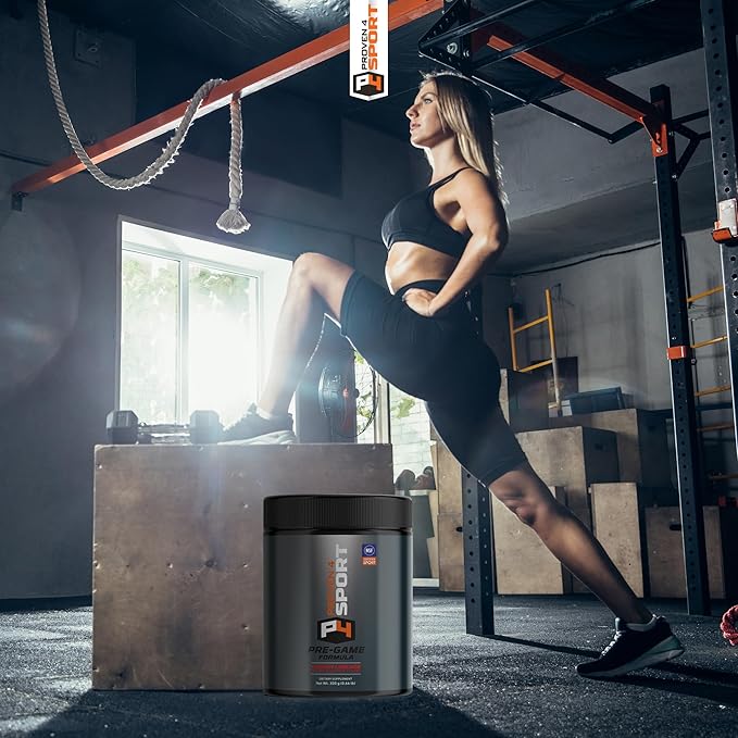 Proven4 Pre Workout Powder for Men and Women with Creatine - Beta Alanine - Caffeine NSF Certified preworkout Energy Supplement Chery Limeade 30 Servings
