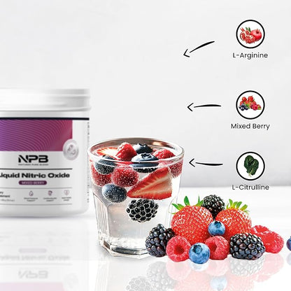 Nature's Pure Blend Liquid Nitric Oxide Blood Pressure Support Drink - Blood Circulation