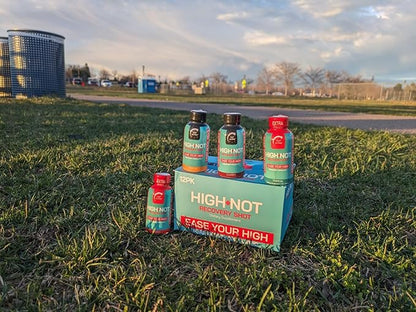 High Not Berry Flavored Recovery Shot - Extra Strength | Rapid Relief for Intense THc̈̈ Effects