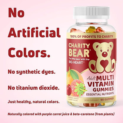 Adult Multivitamin Gummies, 100% of Profits to Charity