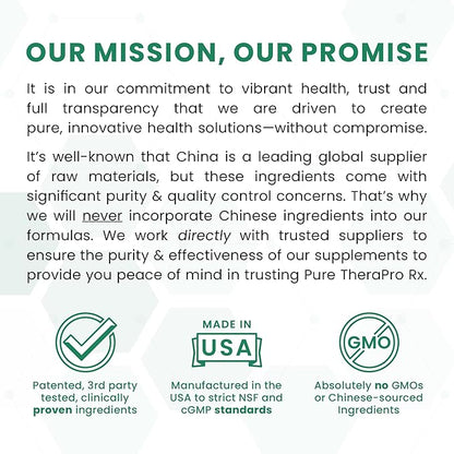 Pure Therapro Rx Elite IgG Immunoglobulin Supplement | 1100+ mg IgG, IGA & IgM Serum Derived Immunoglobulins (SBI) | Colostrum Supplement Alternative | Gluten, Dairy & GMO Free (30 Servings - Powder)