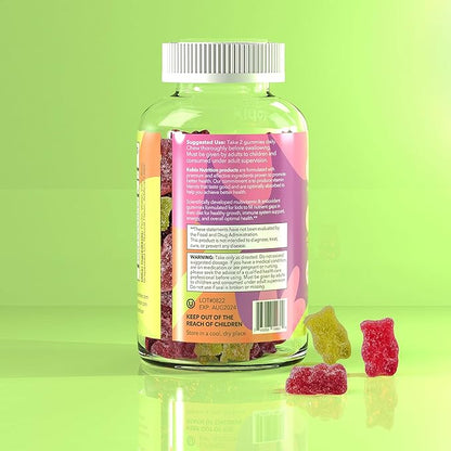 Kobix kids multivitamins gummies | vitaminas para niños | Kosher Non GMO - Vegan - Gluten free | 60 Gummies essential for kids