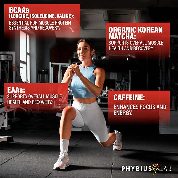 BCAA's + EAA's + Matcha Tea