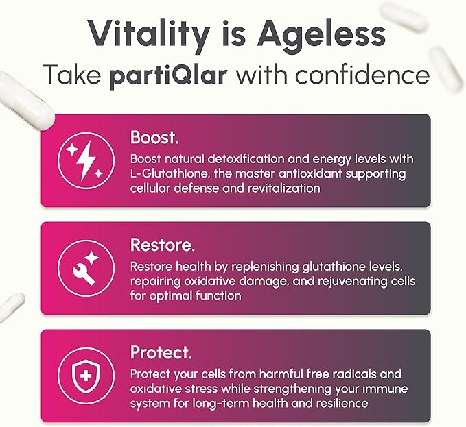 Pure L-Glutathione 500mg – L-Glutathione Supplement for Skin Whitening, Antioxidant Support & Detox – 2-Month Supply for Healthy Skin & Immune Boost - 60 Capsules