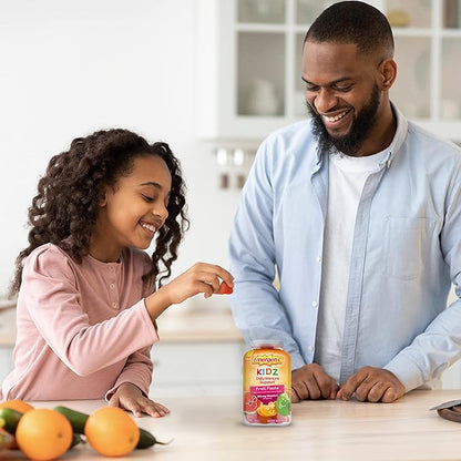 Emergen-C Kidz Daily Immune Support Dietary Supplements, Flavored Gummies with Vitamin C and B Vitamins for Immune Support, Berry Bash - 44 Count (Pack of 5)