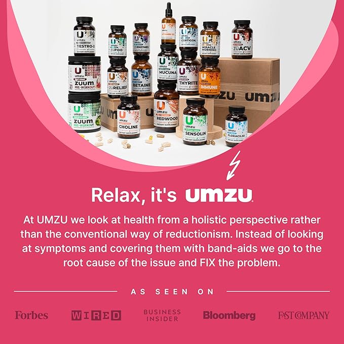 UMZU Daily B | 100% Complete Vitamin B Complex with B1, B2, B3, B5, B6, B7, B9 & B12 with Folic Acid | Supports Natural Energy Production &Cognitive Function Well (30 Day Supply | 30 Capsules)