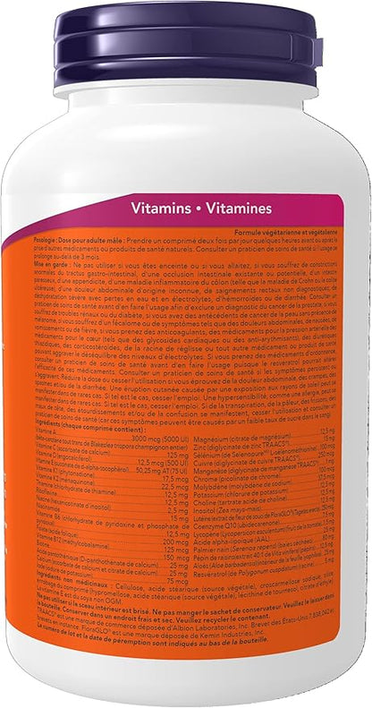 Now Foods Adam Men's Multi 2/Day 120Tab, 120 CT