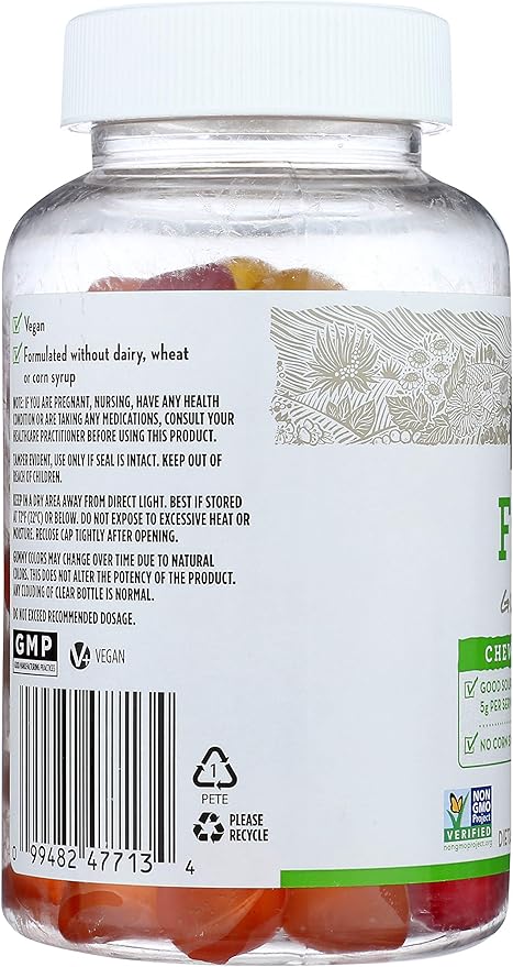 365 by Whole Foods Market, Fiber Gummy, 90 Count (Pack of 2)