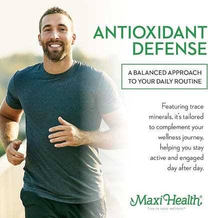 Maxi Health Complete Once Daily Vitamins for Men & Women - Multivitamin for Women & Men with Iron Vitamin A B1 B2 B3 B6 B12 C D3 E Zinc (90 Tablets)