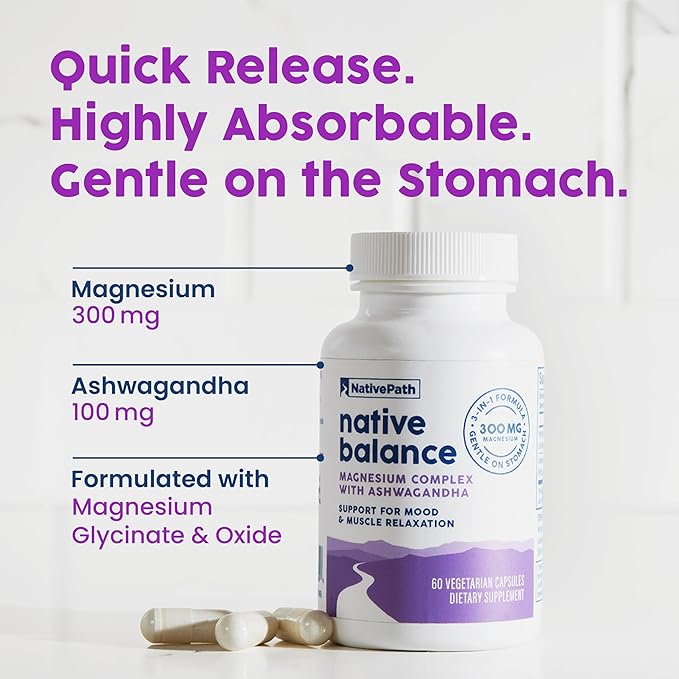 NativePath Native Balance, 3-in-1 Multivitamin, 60 Capsules