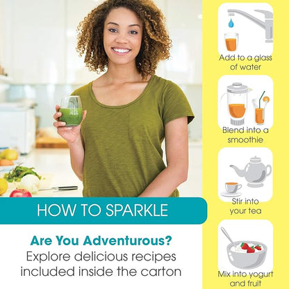 Sparkle Skin Boost (No Flavor) [50-Serves] Verisol Collagen Peptides Protein Powder Vitamin C Supplement Drink