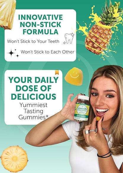 Lunakai Collagen and Vitamin D3 Gummies Bundle - Non-GMO Anti Aging Supplements for Men & Women - Immunity, Bone and Mood Support Gummy for Adults - 30 Days Supply