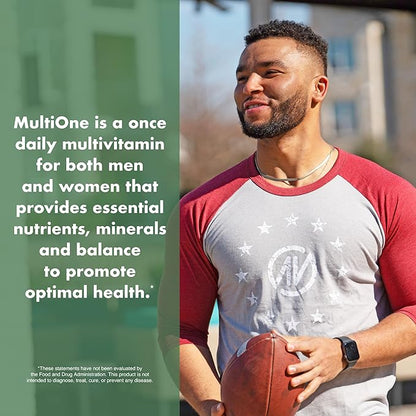MultiOne Men & Women’s Daily Multivitamin - Essential Nutrients and Minerals for Optimal Health (60 Capsules)