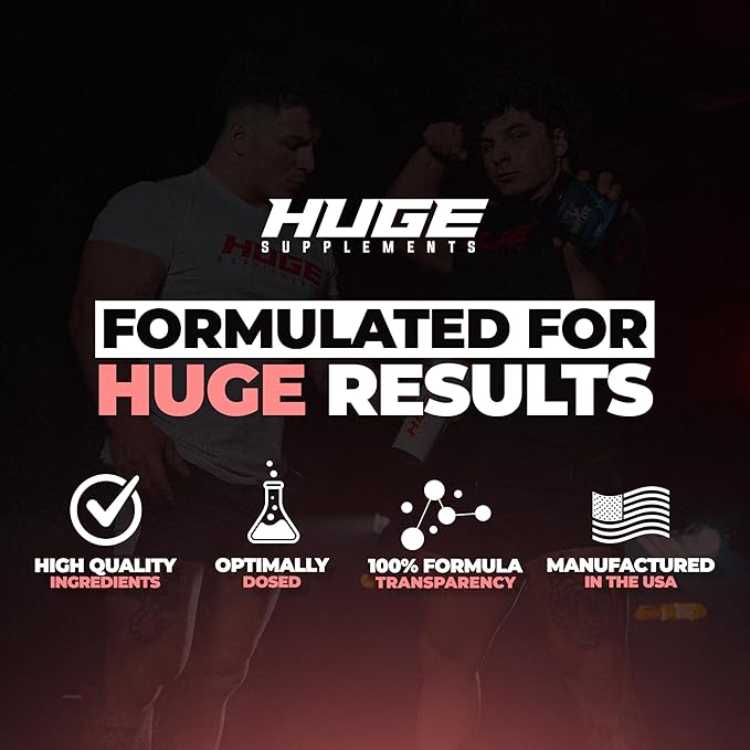 Huge Whey, Protein Powder for Muscle Gain, 25g Protein, 12g EAAs, Supports Muscle Growth, Performance & Recovery (Strawberry Cheesecake, 30 Servings)