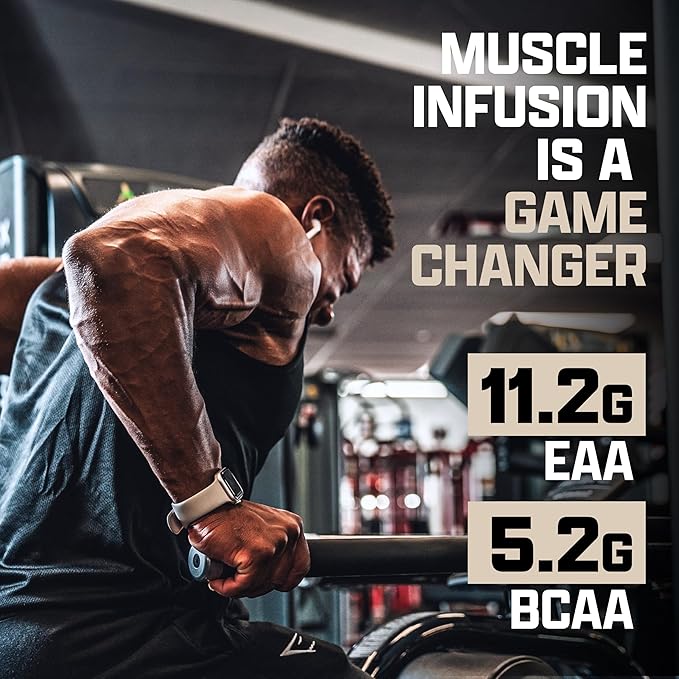 Nutrex Research Whey Protein Powder, Chocolate Muscle Infusion Whey Isolate w/EAA & Hi BCAA for Muscle Gain - 5 Pounds - Muscle Builder for Men & Women, Sports Nutrition, Delicious Taste & Texture