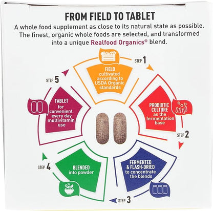 COUNTRY LIFE Organic Realfood Multivitamin for Women 60 Count, 60 CT