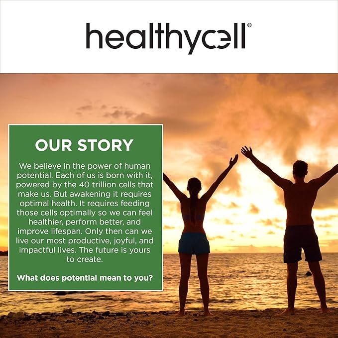 Healthycell Vegan Essentials - Liquid Multivitamin Supplement for Brain, Heart, Immunity, Energy, Skin and Hair Support - Vegan Multivitamin for Women & Men - Maximum Absorption - 30 Gel Packs