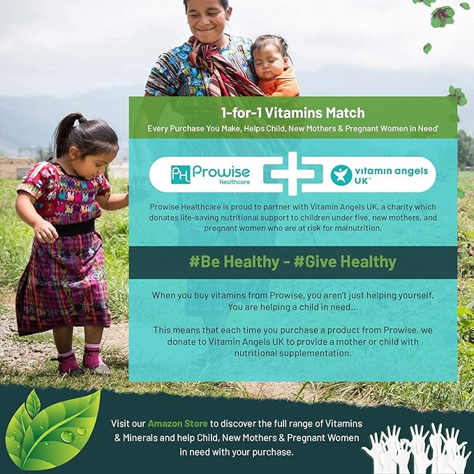 Multivitamin & Iron 180 Tablets (6 Months Dose) Immune Support - One A Day Multi-Vitamin Supplement – UK Manufactured | GMP Standards by Prowise Healthcare - Suitable for Vegetarians