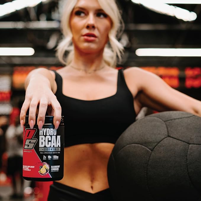 ProSupps HydroBCAA BCAA/EAA Full Spectrum Matrix, 7g BCAAs, 3g EAAs, 0g Sugar, 0g Carbs, 30 Servings, (BlackBerry Lemonade Flavor)