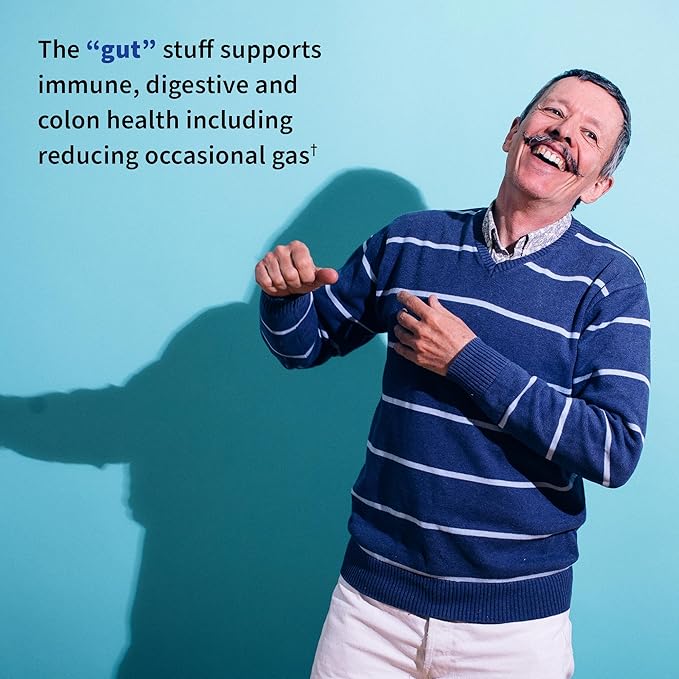 Garden of Life Probiotics for Men Dr Formulated 50 Billion CFU 15 Probiotics for Digestive Health + Organic Prebiotic Fiber for Colon & Immune Support, Daily Gas Relief, Shelf Stable, 30 Capsules